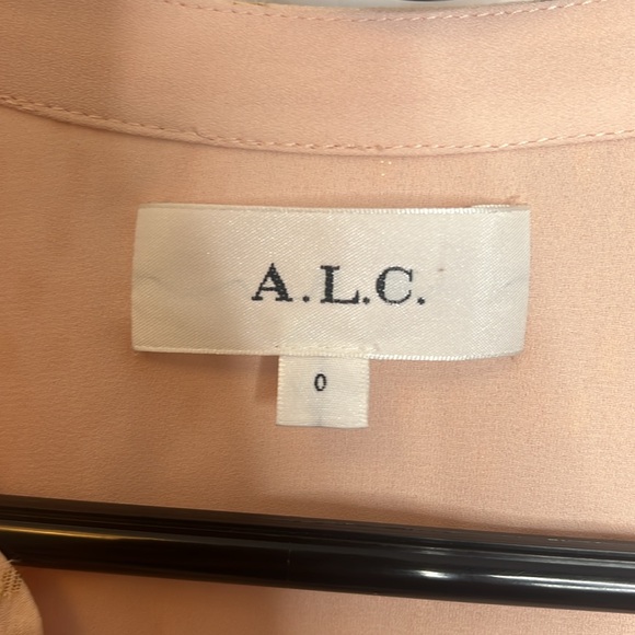 A.L.C. Sidney Dress Pale Pink - Picture 7 of 8
